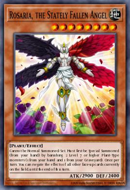 Card Image: Rosaria, the Stately Fallen Angel