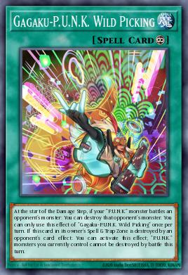 Card Image: Gagaku-P.U.N.K. Wild Picking