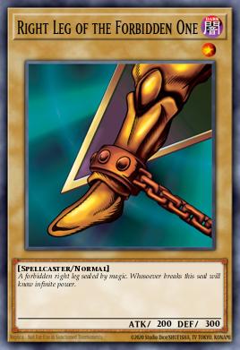Card Image: Right Leg of the Forbidden One