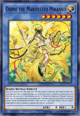 Card Image: Ohime the Manifested Mikanko