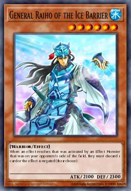 Card Image: General Raiho of the Ice Barrier