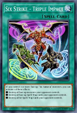 Card Image: Six Strike - Triple Impact
