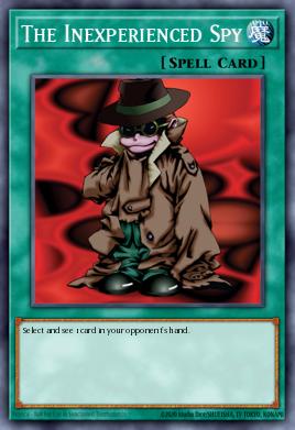 Card Image: The Inexperienced Spy