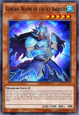 Card Image: General Wayne of the Ice Barrier