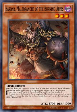 Card Image: Barbar, Malebranche of the Burning Abyss