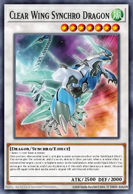 Card Image: Clear Wing Synchro Dragon