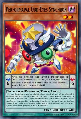 Card Image: Performapal Odd-Eyes Synchron