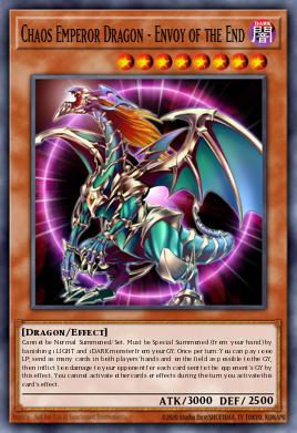 Card Image: Chaos Emperor Dragon - Envoy of the End