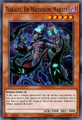 Card Image: Tlakalel, His Malevolent Majesty