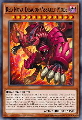 Card Image: Red Nova Dragon/Assault Mode