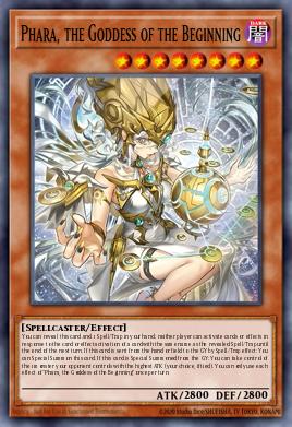 Card Image: Phara, the Goddess of the Beginning