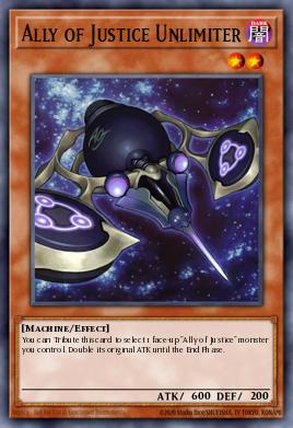 Card Image: Ally of Justice Unlimiter