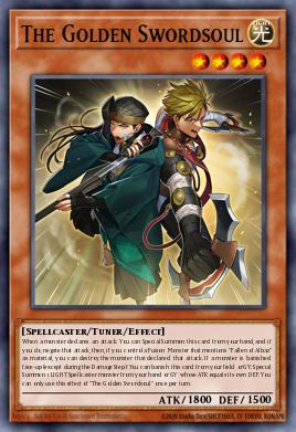Card Image: The Golden Swordsoul