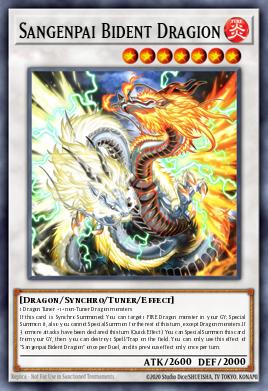 Card Image: Sangenpai Bident Dragion