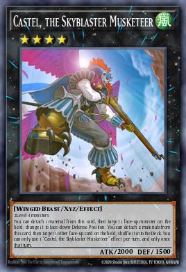 Card Image: Castel, the Skyblaster Musketeer