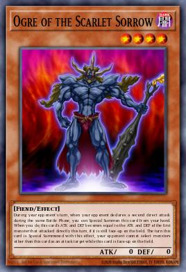 Card Image: Ogre of the Scarlet Sorrow