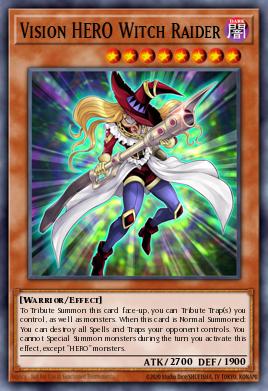 Card Image: Vision HERO Witch Raider
