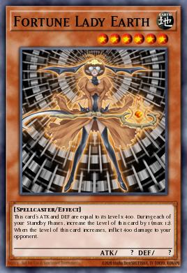 Card Image: Fortune Lady Earth
