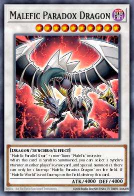 Card Image: Malefic Paradox Dragon