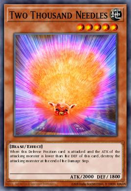 Card Image: Two Thousand Needles