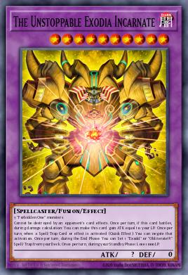 Card Image: The Unstoppable Exodia Incarnate
