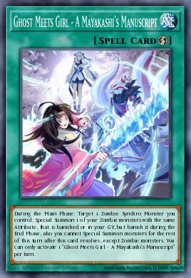 Card Image: Ghost Meets Girl - A Mayakashi's Manuscript