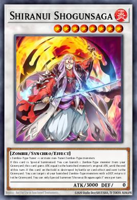 Card Image: Shiranui Shogunsaga