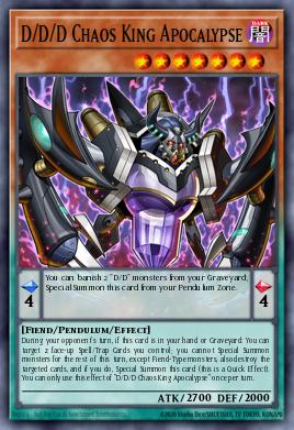 Card Image: D/D/D Chaos King Apocalypse