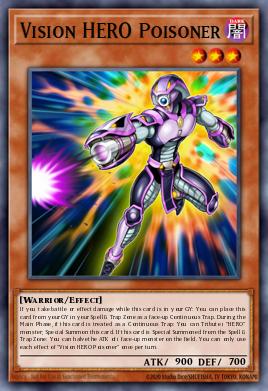 Card Image: Vision HERO Poisoner