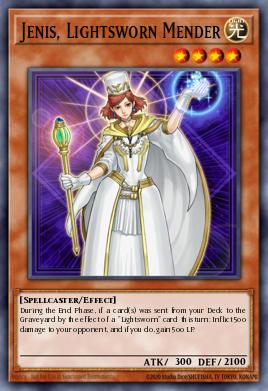 Card Image: Jenis, Lightsworn Mender