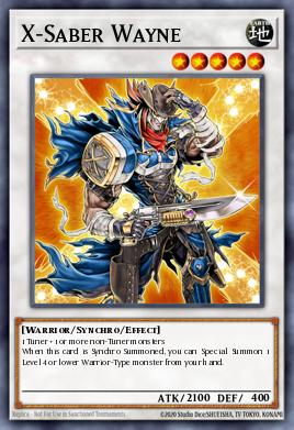 Card Image: X-Saber Wayne