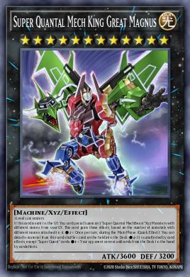 Card Image: Super Quantal Mech King Great Magnus
