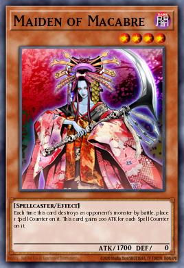 Card Image: Maiden of Macabre