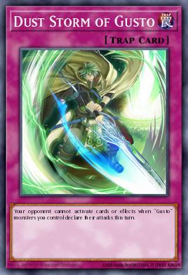 Card Image: Dust Storm of Gusto