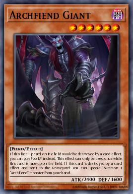 Card Image: Archfiend Giant