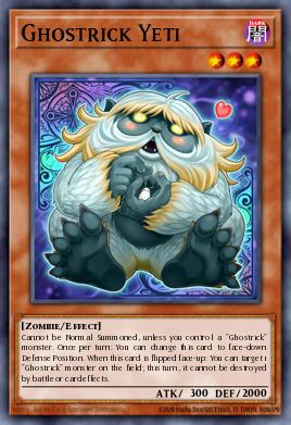 Card Image: Ghostrick Yeti