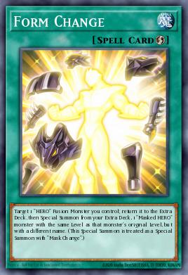 Card Image: Form Change