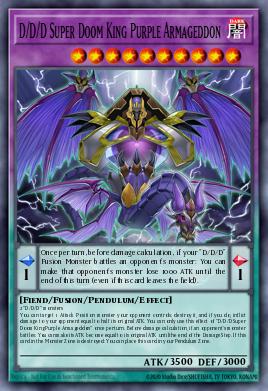 Card Image: D/D/D Super Doom King Purple Armageddon