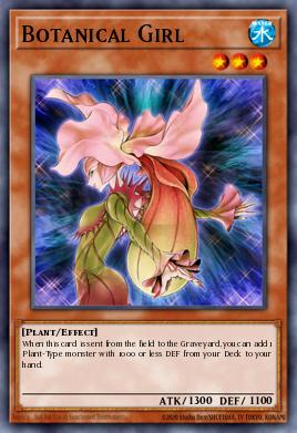 Card Image: Botanical Girl