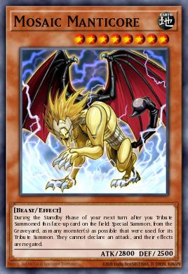 Card Image: Mosaic Manticore
