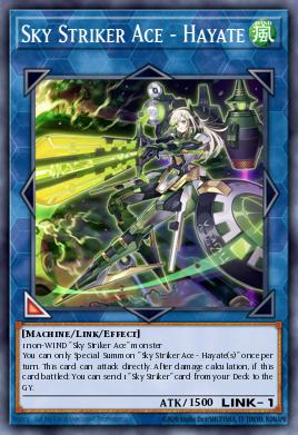 Card Image: Sky Striker Ace - Hayate