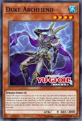 Card Image: Duke Archfiend