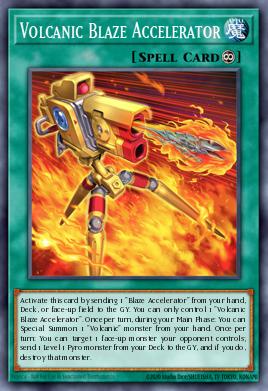 Card Image: Volcanic Blaze Accelerator