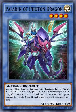 Card Image: Paladin of Photon Dragon