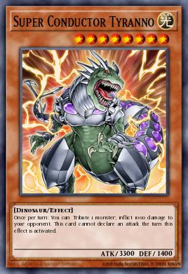 Card Image: Super Conductor Tyranno