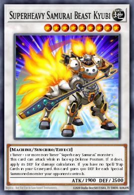 Card Image: Superheavy Samurai Beast Kyubi
