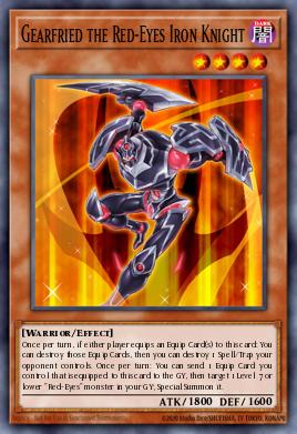 Card Image: Gearfried the Red-Eyes Iron Knight