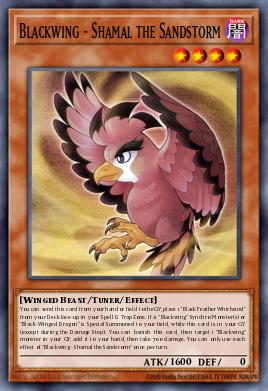 Card Image: Blackwing - Shamal the Sandstorm