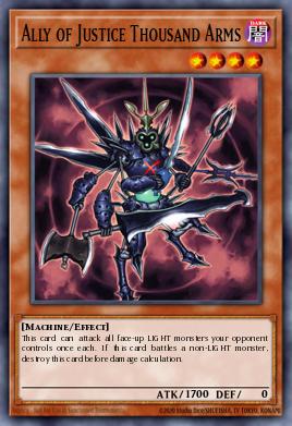 Card Image: Ally of Justice Thousand Arms