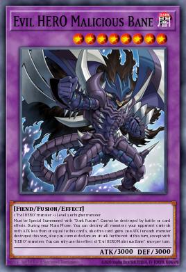 Card Image: Evil HERO Malicious Bane